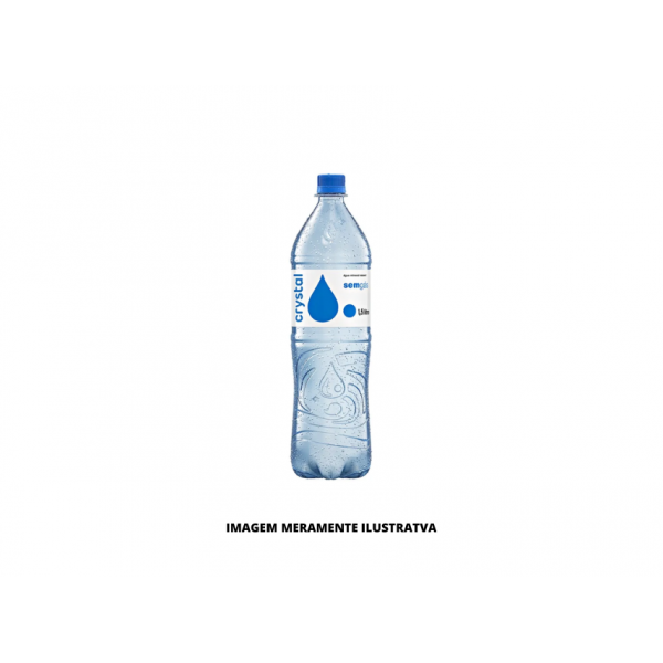 AGUA - CRYSTAL - 1,5L SEM GAS